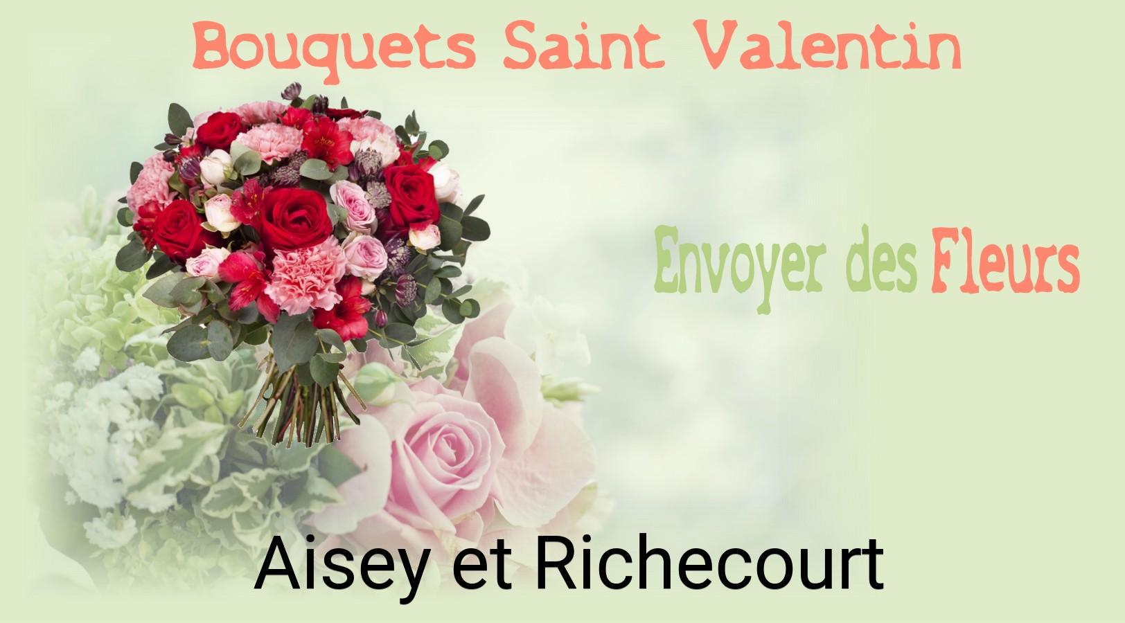 Roses de Saint-Valentin livrées à Aisey-et-Richecourt
